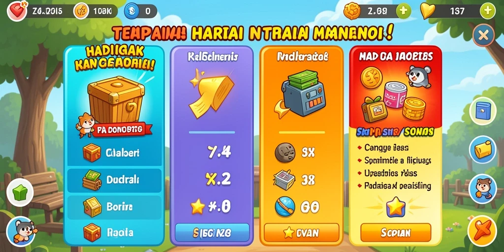 Berbagai misi menantang yang siap untuk diatasi.