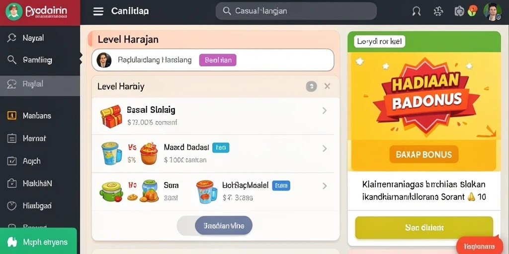 Fitur bonus yang menguntungkan untuk pengguna baru.