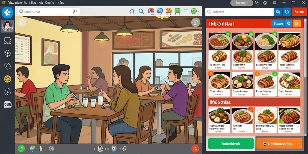 Fitur interaksi sosial yang memudahkan bertukar informasi.